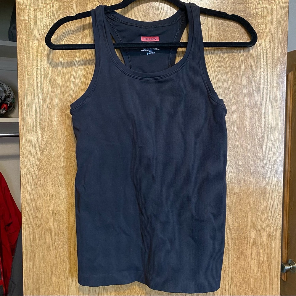 Spanx tank top w/ built in bra L/XL